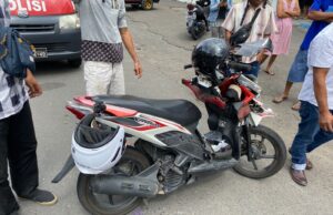 Kecelakaan lalu lintas sepeda motor vs truk, 1 pelajar smp tewas