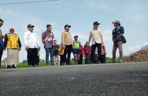 Pj. Bupati Tulungagung Monitoring Pelaksanaan Pekerjaan Konstruksi 2024