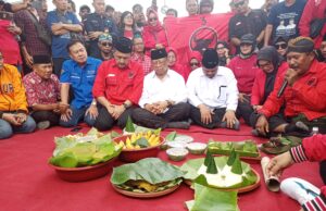 Pasangan Mardinoto Resmi Daftar ke KPU Tulungagung, Dikawal oleh 4 Parpol