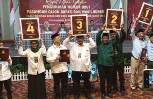 Makna Nomor Urut Pilkada Tulungagung bagi Masing-masing Paslon