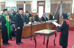 Marsono Resmi Dilantik sebagai Ketua DPRD Tulungagung, Prioritaskan Pembahasan APBD 2025