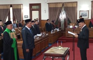 Eko Wijianto dari Fraksi Gerindra Resmi Gantikan Ahmad Baharuddin di DPRD Tulungagung