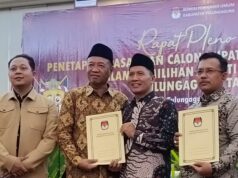KPU Tulungagung Tetapkan Pasangan “Gabah” sebagai Pemenang Pilkada, Tiga Paslon Absen