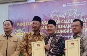 KPU Tulungagung Tetapkan Pasangan “Gabah” sebagai Pemenang Pilkada, Tiga Paslon Absen
