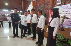 Bupati Tulungagung Serahkan Petikan SK kepada 72 CPNS dan 433 P3K