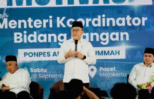 Menko Pangan RI Zulkifli Hasan ke Mojokerto, Singgung Petani dan Pendidikan