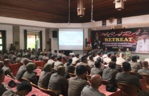 Retreat Satpol PP digelar di Ubaya Training Center Trawas Mojokerto