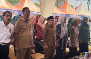 PPST Trowulan Mojokerto Jadi Pusat Ekonomi Kerakyatan: Pasar Murah Berjalan Bersama Pameran IKM dan Layanan Sosial