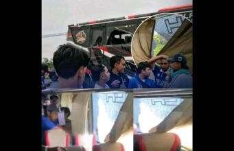 KEPULANGAN AREMANIA DARI JAKARTA DIWARNAI AKSI PELEMPARAN BATU DI RUAS TOL MOJOKERTO