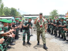 Kunjungan Kerja Wakil Panglima TNI RI di Yonif TP 886/Panjalu Jayati Di Sambut Bupati Tulungagung