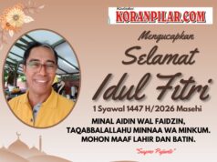 Segenap Direksi Dan Staf Redaksi Mengucapkan Selamat Idul Fitri