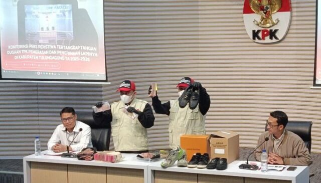 Foto Riles KPK OTT Tulungagung