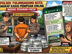 Polsek Tulungagung Kota Ungkap Kasus Penipuan Online Modus Pesanan Fiktif