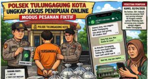 Polsek Tulungagung Kota Ungkap Kasus Penipuan Online Modus Pesanan Fiktif