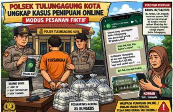Polsek Tulungagung Kota Ungkap Kasus Penipuan Online Modus Pesanan Fiktif