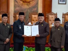 Rapat Paripurna, LKPJ 2025 Diserahkan, 38 Ranperda Telah Melalui Tahapan Evaluasi Dan Penyesuaian, Sehingga Siap Dibahas DPRD Tulungagung.