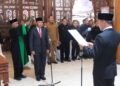 MENCOPOT Pj. SUROTO, Plt BUPATI TULUNGAGUNG, AHMAD BAHARUDIN MENUNJUK Pj. SEKDA TRI HARIADI