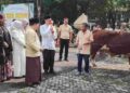 Kakanwil BPN Jatim Serahkan Hewan Qurban