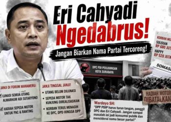 Eri Cahyadi ‘Ngedabrus’? Jangan Biarkan Nama Partai Tercoreng!