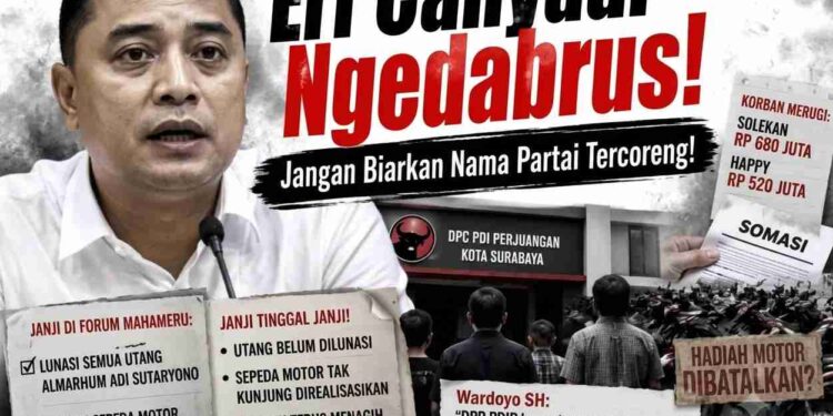 Eri Cahyadi ‘Ngedabrus’? Jangan Biarkan Nama Partai Tercoreng!
