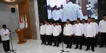 Pengurus Dan Dewan Kehormatan PMI Tulungagung Dilantik, Layanan Kemanusiaan dan Kemandirian Organisasi di Perkuat