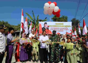 Dua Jembatan Garuda Desa Joho, Kecamatan Kalidawir Di Resmikan Plt Bupati Tulungagung