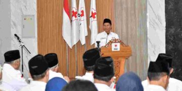Pengurus Dan Dewan Kehormatan PMI Tulungagung Dilantik, Layanan Kemanusiaan dan Kemandirian Organisasi di Perkuat