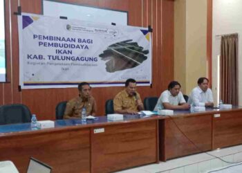 DINAS PERIKANAN MELAKUKAN PEMBINAAN DAN SOSIALISASI TERHADAP KELOMPOK PENERIMA POKIR 2026