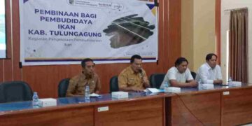DINAS PERIKANAN MELAKUKAN PEMBINAAN DAN SOSIALISASI TERHADAP KELOMPOK PENERIMA POKIR 2026