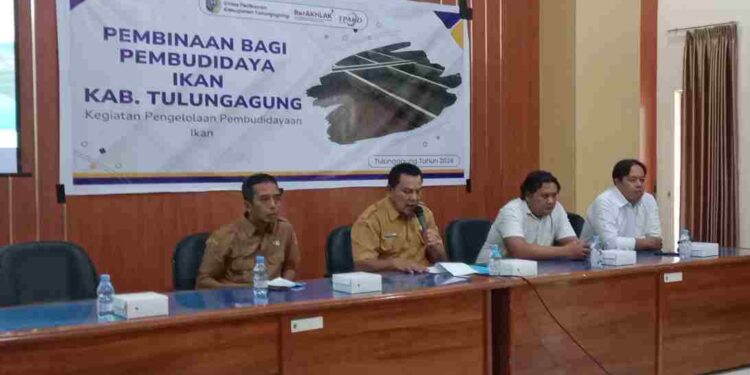 DINAS PERIKANAN MELAKUKAN PEMBINAAN DAN SOSIALISASI TERHADAP KELOMPOK PENERIMA POKIR 2026