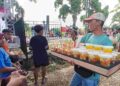 Semangat Merah Putih, Semangat Dagang: Omzet Pedagang Agustusan di Mojokerto Capai Ratusan Ribu