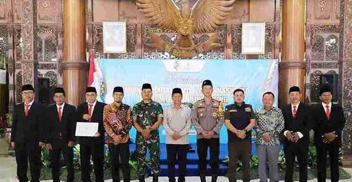 PLT BUPATI TULUNGAGUNG, H. AHMAD BAHARUDIN MELANTIK PENGURUS BAZNAS PERIODE 2026 -2031