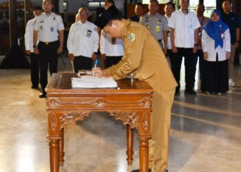 Plt Bupati Tulungagung Ahmad Baharudin, MoU Dengan 16 Instansi Vertikal dan Launching Tujuh Inovasi Unggulan
