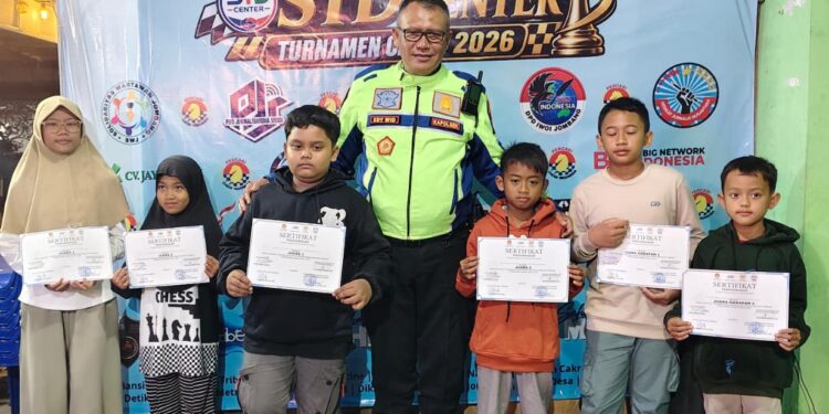 Jaring Talenta Muda, Stadion Center Jombang Jadi Saksi Gelaran Lomba Catur