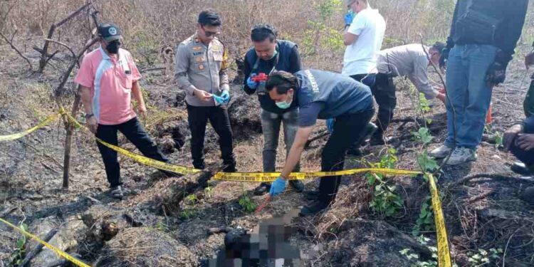 Tulang Belulang Mr X Ditemukan di Hutan Tenggerejo, Polres Lamongan Lakukan Identifikasi
