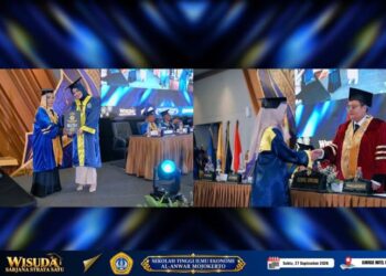 Wisuda ke-25 STIE Al-Anwar Mojokerto: Cetak 183 Lulusan Adaptif Era Digital dan Pengukuhan Guru Besar
