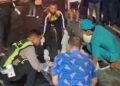 Pindah Lajur Mendadak, Honda Vario Tertabrak Truk Tronton di Jalur Poros Pandan Pancur Lamongan