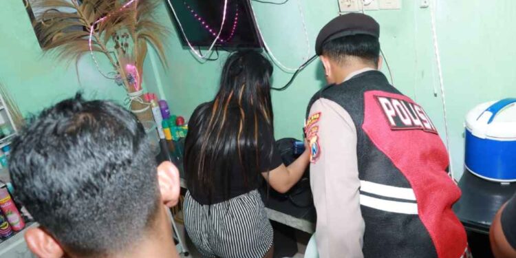 Gelar Operasi KRYD, Polres Lamongan Diperketat Pengawasan Rumah Kos Rawan Penyalahgunaan Narkoba