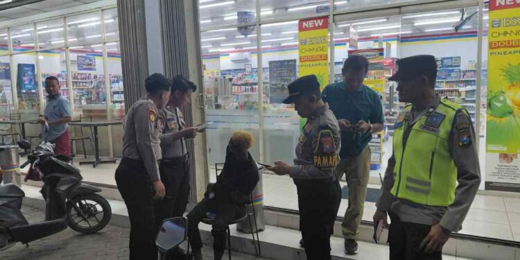 Aduan Masyarakat, Pamapta Polres Lamongan Amankan Oknum Pungli Parkir Bentak-bentak Warga